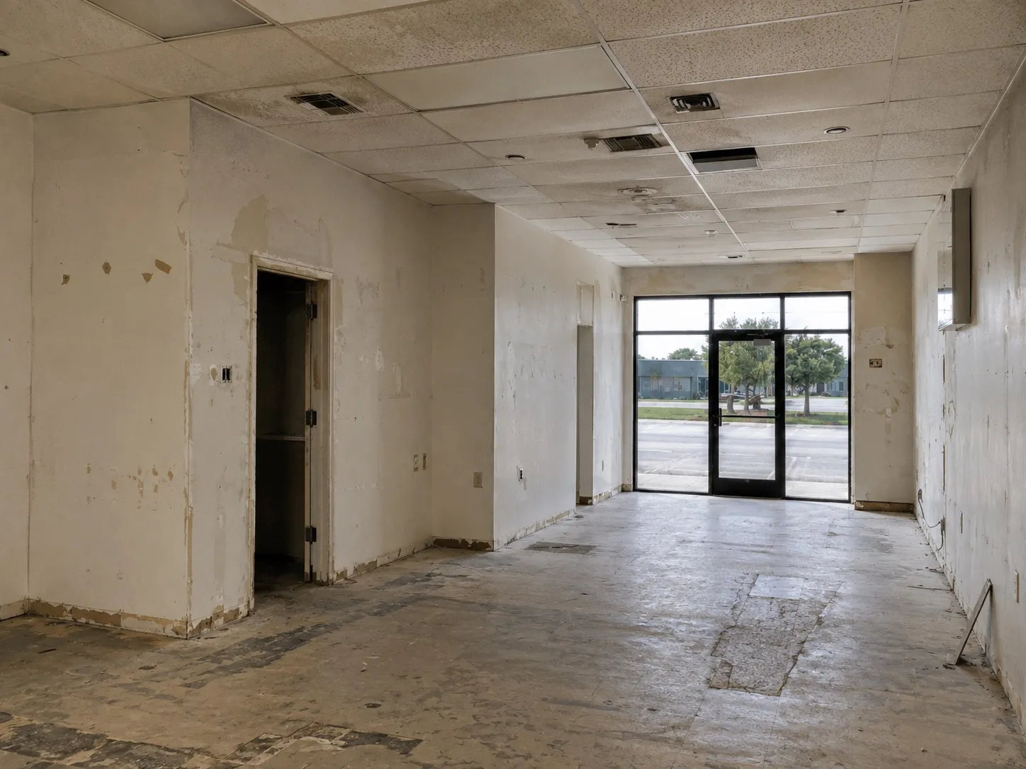 Before: Commercial Tenant Improvement